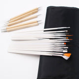 Handybabac 20-Piece Nail Art Brush Set - product view 1